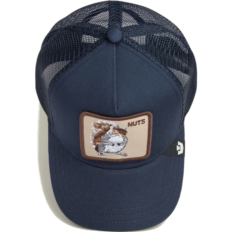 czapka-trucker-granatowa-dla-chlopca-wiewiorka-nuts-mini-the-farm-od-goorin-bros