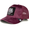 goorin-bros-the-farm-velour-savage-tiger-bordeaux-trucker-cap