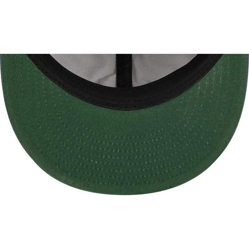 los-angeles-dodgers-mlb-new-era-9fifty-retro-crown-uld-pinstripe-justerbar-brun-og-bla-flad-kasket