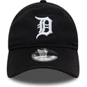 cappellino-curvo-nero-regolabile-9twenty-merino-wool-dei-detroit-tigers-mlb-di-new-era