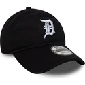 verstellbare-schwarze-9twenty-curved-cap-aus-merinowolle-der-detroit-tigers-mlb-von-new-era