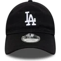 cappello-curvo-nero-regolabile-9twenty-in-lana-merino-dei-los-angeles-dodgers-mlb-di-new-era