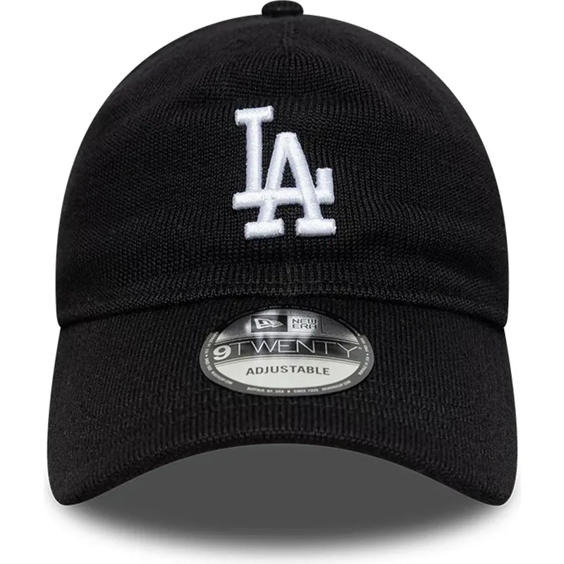 czarna-regulowana-czapka-z-daszkiem-9twenty-merino-wool-los-angeles-dodgers-mlb-od-new-era