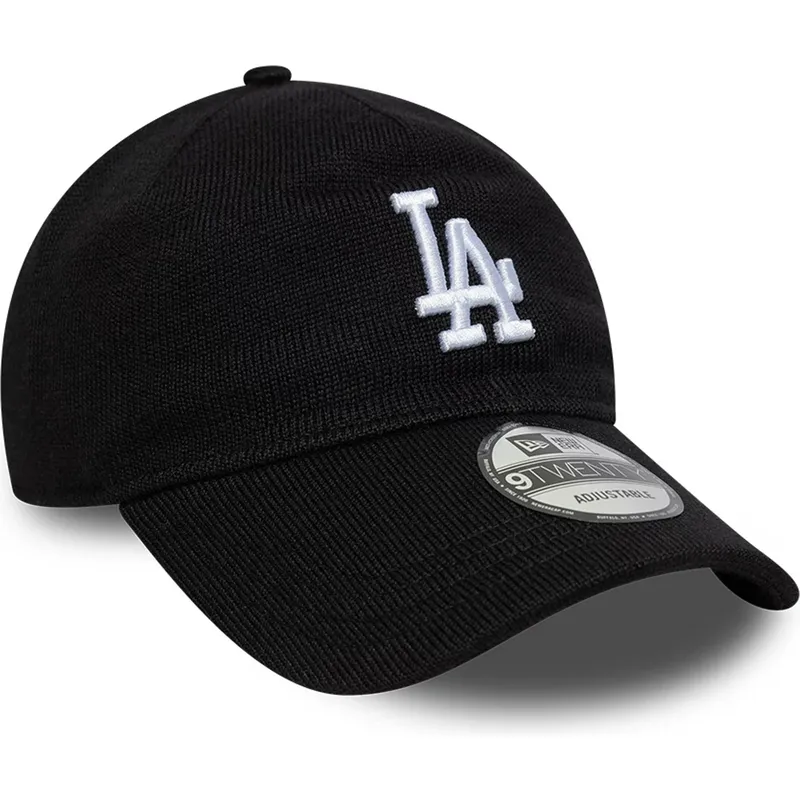 czarna-regulowana-czapka-z-daszkiem-9twenty-merino-wool-los-angeles-dodgers-mlb-od-new-era