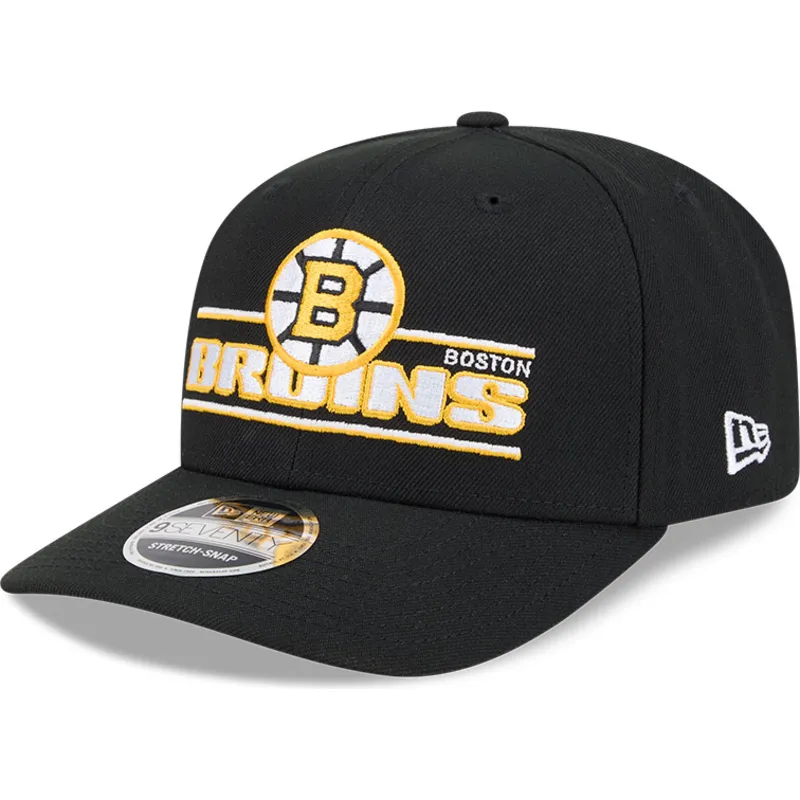 sort-buet-snapback-9seventy-stretch-snap-stated-kasket-fra-boston-bruins-nhl-fra-new-era