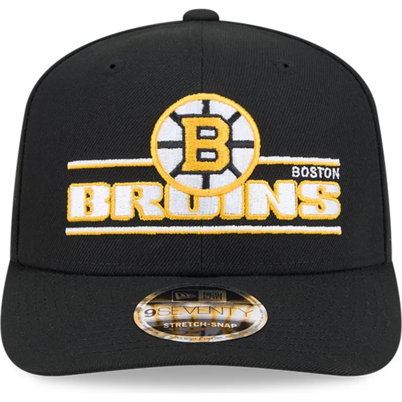 sort-buet-snapback-9seventy-stretch-snap-stated-kasket-fra-boston-bruins-nhl-fra-new-era