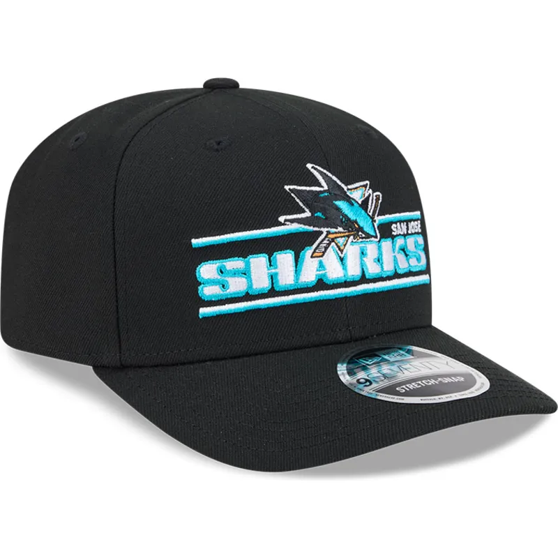 sort-buet-snapback-9seventy-stretch-snap-stated-kasket-af-san-jose-sharks-nhl-fra-new-era