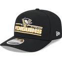 sort-buet-snapback-kasket-9seventy-stretch-snap-stated-fra-pittsburgh-penguins-nhl-fra-new-era