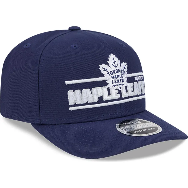 niebieska-czapka-z-daszkiem-snapback-9seventy-stretch-snap-stated-toronto-maple-leafs-nhl-od-new-era