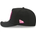 cappellino-nero-con-visiera-curva-snapback-9fifty-a-frame-neon-dei-detroit-tigers-mlb-di-new-era