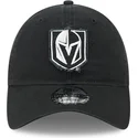 cappellino-curvo-nero-regolabile-9twenty-stamp-dei-vegas-golden-knights-nhl-di-new-era