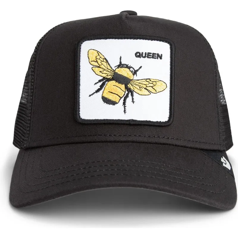 goorin-bros-queen-bee-svart-truckerkeps-med-bi