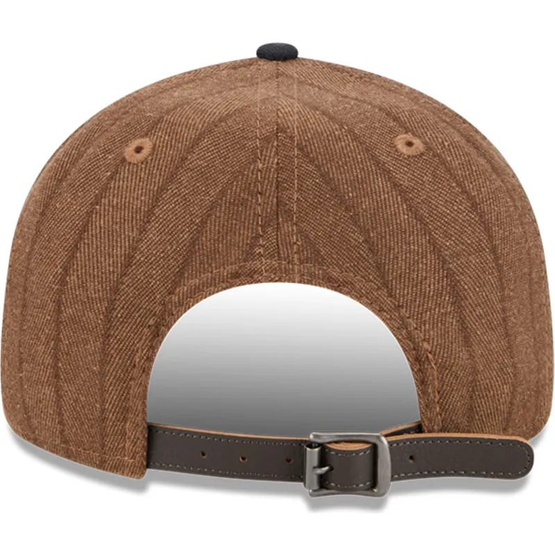 chicago-white-sox-mlb-new-era-9fifty-retro-crown-wool-pinstripe-justerbar-brun-och-svart-platt-keps