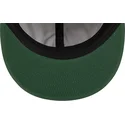 casquette-plate-marron-et-bleue-marine-ajustable-9fifty-retro-crown-wool-pinstripe-atlanta-braves-mlb-new-era