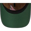 cappello-curvo-marrone-e-blu-navy-regolabile-9twenty-a-frame-wool-pinstripe-degli-atlanta-braves-mlb-di-new-era