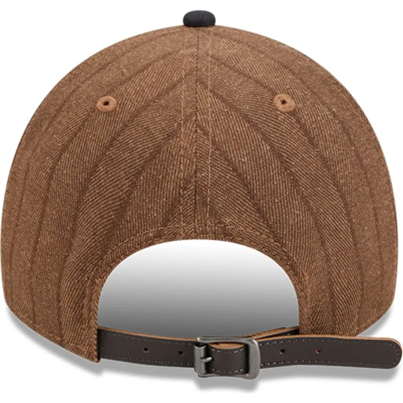 regulowana-brazowo-granatowa-czapka-z-daszkiem-9twenty-a-frame-wool-pinstripe-boston-red-sox-mlb-od-new-era