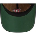 verstellbare-braun-marineblaue-9twenty-a-frame-wool-pinstripe-kappe-der-boston-red-sox-mlb-von-new-era