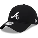 atlanta-braves-mlb-new-era-9twenty-justerbar-sort-buet-kasket-i-merinould