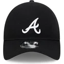 cappellino-curvo-nero-regolabile-9twenty-merino-wool-degli-atlanta-braves-mlb-di-new-era