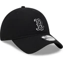 cappellino-curvo-nero-regolabile-9twenty-merino-wool-di-boston-red-sox-mlb-di-new-era