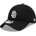 san-diego-padres-mlb-new-era-9twenty-justerbar-svart-bojd-keps-i-merinoull