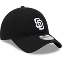 cappellino-curvo-nero-regolabile-9twenty-in-lana-merino-dei-san-diego-padres-mlb-di-new-era