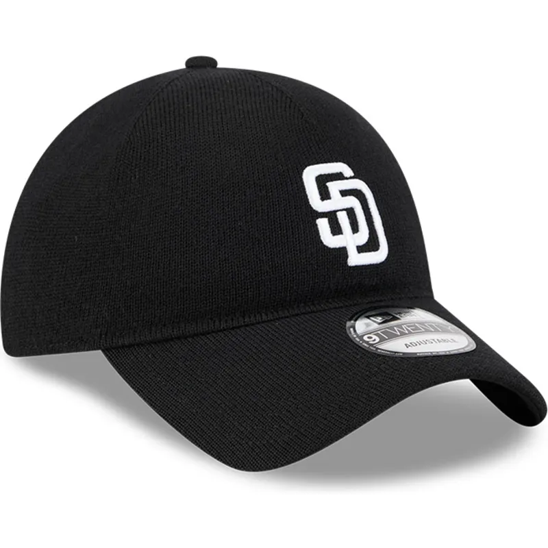 gorra-curva-negra-ajustable-9twenty-merino-wool-de-san-diego-padres-mlb-de-new-era