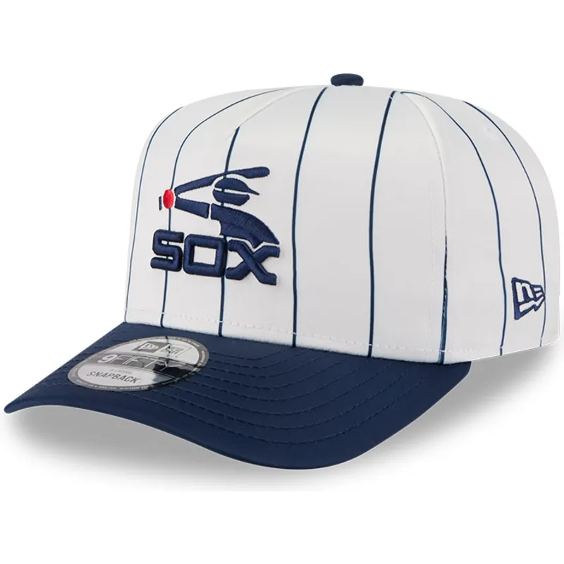 snapback-9fifty-a-frame-satin-pinstripe-chicago-white-sox-mlb-new-era