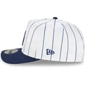 los-angeles-dodgers-mlb-new-era-9fifty-a-frame-satin-pinstripe-snapback-kappe-in-weiss-und-blau