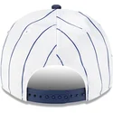 los-angeles-dodgers-mlb-new-era-9fifty-a-frame-satin-pinstripe-snapback-kappe-in-weiss-und-blau