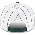 weisse-und-grune-snapback-kappe-9fifty-a-frame-satin-pinstripe-der-oakland-athletics-mlb-von-new-era
