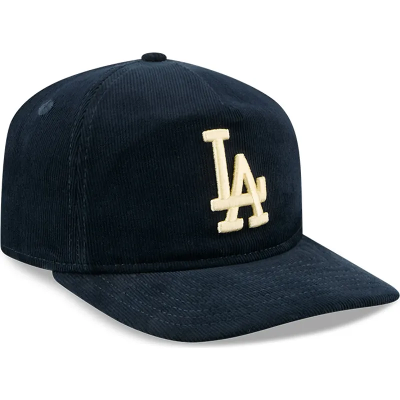 marineblaue-gebogene-snapback-kappe-golfer-nostalgic-der-los-angeles-dodgers-mlb-von-new-era