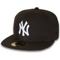 new-era-flat-brim-59fifty-nyc-side-new-york-yankees-mlb-brown-fitted-cap