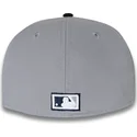 cappello-piatto-grigio-e-blu-navy-59fifty-world-series-2000-side-patch-regolabile-dei-new-york-yankees-mlb-di-new-era