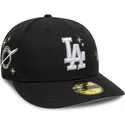 cappellino-curvo-nero-aderente-59fifty-planet-icon-dei-los-angeles-dodgers-mlb-di-new-era