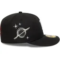 cappellino-curvo-nero-aderente-59fifty-planet-icon-dei-los-angeles-dodgers-mlb-di-new-era