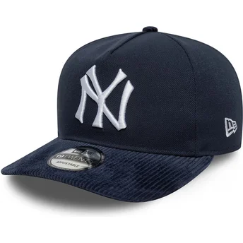 Cappellino curva blu navy snapback 19TWENTY Coops Cord dei New York Yankees MLB di New Era