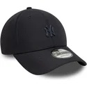 cappellino-curvo-blu-marino-regolabile-9forty-pin-dei-new-york-yankees-mlb-di-new-era