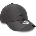 cappellino-grigio-regolabile-9forty-pin-dei-los-angeles-lakers-nba-di-new-era