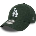 zielona-czapka-z-zakrzywionym-daszkiem-snapback-9forty-melton-wool-los-angeles-dodgers-mlb-new-era