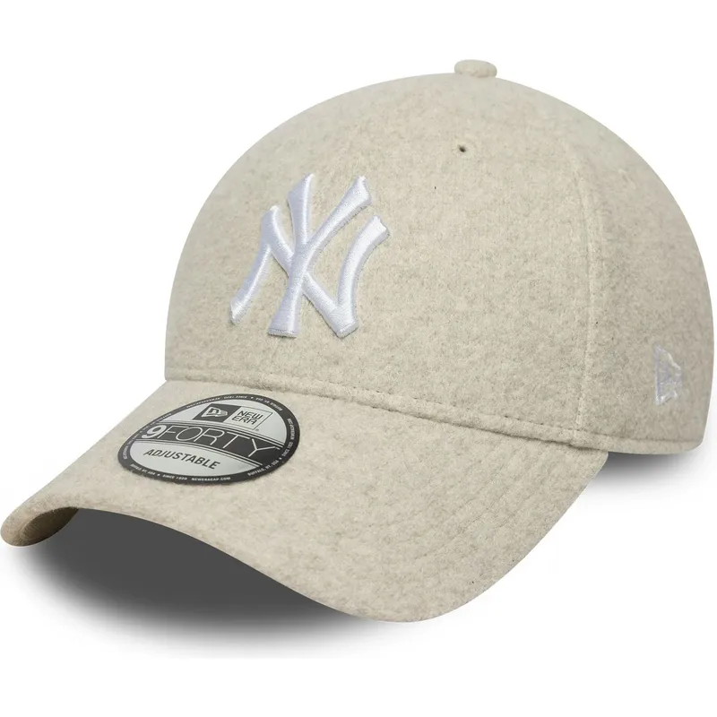 gorra-curva-beige-snapback-9forty-melton-wool-de-new-york-yankees-mlb-de-new-era
