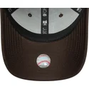 cappellino-curvo-marrone-regolabile-9forty-outline-dei-los-angeles-dodgers-mlb-di-new-era