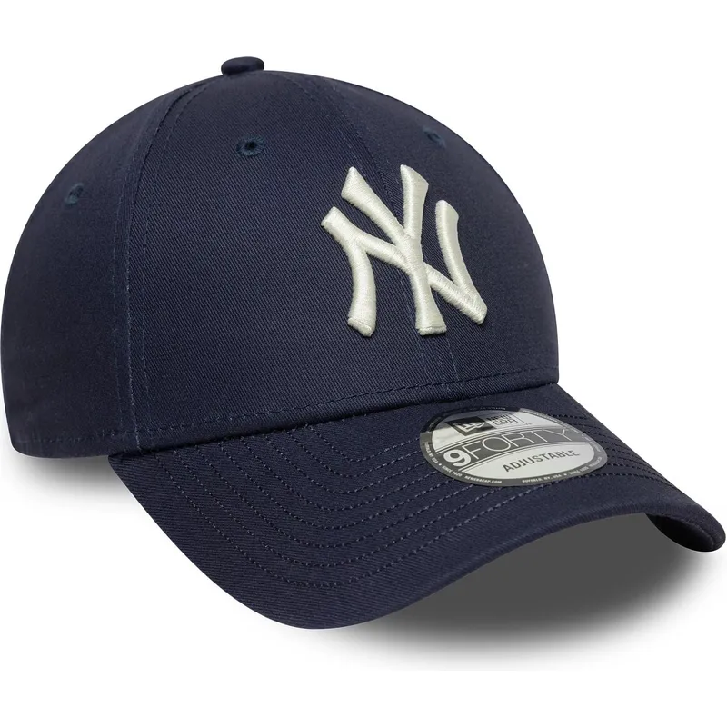 gorra-curva-azul-marino-ajustable-9forty-visor-script-de-new-york-yankees-mlb-de-new-era