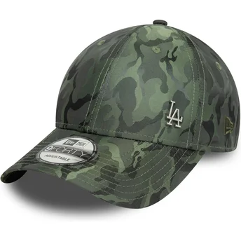 Casquette courbée camouflage ajustable 9FORTY Flawless Pin Los Angeles Dodgers MLB New Era