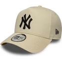 beige-bojd-skarm-snapback-9forty-e-frame-side-patch-keps-av-new-york-yankees-mlb-fran-new-era