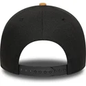 svart-och-brun-bojd-keps-snapback-9forty-e-frame-suede-visor-fran-new-york-yankees-mlb-av-new-era