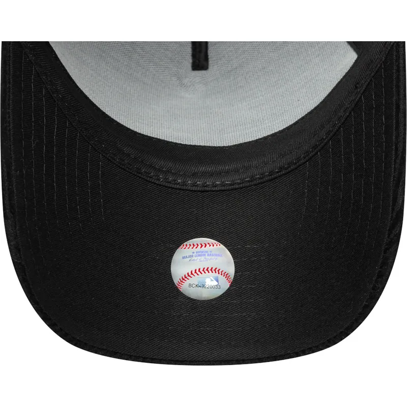 new-era-new-york-yankees-mlb-9forty-e-frame-cord-justerbar-sort-buet-kasket