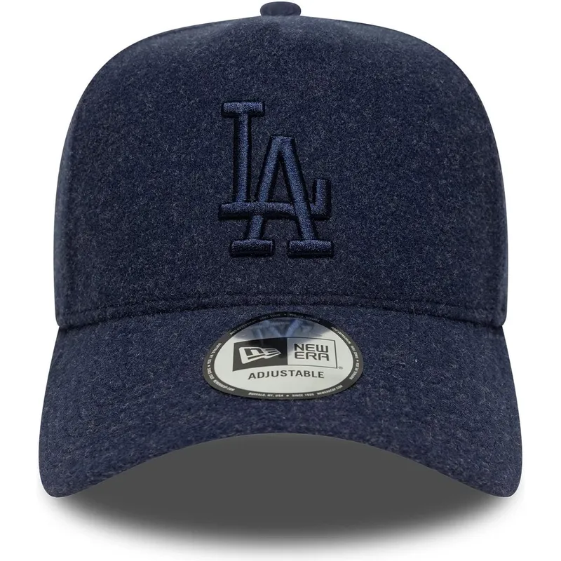 granatowa-czapka-z-zakrzywionym-daszkiem-typu-snapback-z-granatowym-logo-9forty-e-frame-melton-los-angeles-dodgers-mlb-marki-new