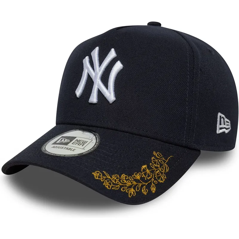 gorra-curva-azul-marino-snapback-9forty-e-frame-tonal-icon-de-new-york-yankees-mlb-de-new-era
