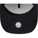 casquette-courbee-bleue-marine-snapback-9forty-e-frame-tonal-icon-new-york-yankees-mlb-new-era